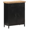 vidaXL Sideboard 60x30x76 cm Rough Mango Wood