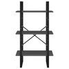 vidaXL Storage Shelf Grey 60x30x105 cm Engineered Wood
