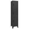 vidaXL Locker Cabinet Anthracite 38x45x180 cm Steel