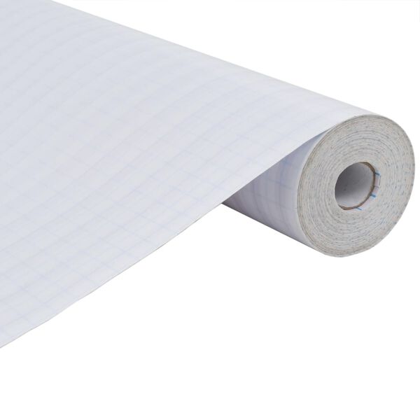 vidaXL Window Film Frosted Stripes Design 0.9x20 m PVC