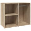 vidaXL Dressing Cabinet Sonoma Oak 80x40x65 cm Engineered Wood