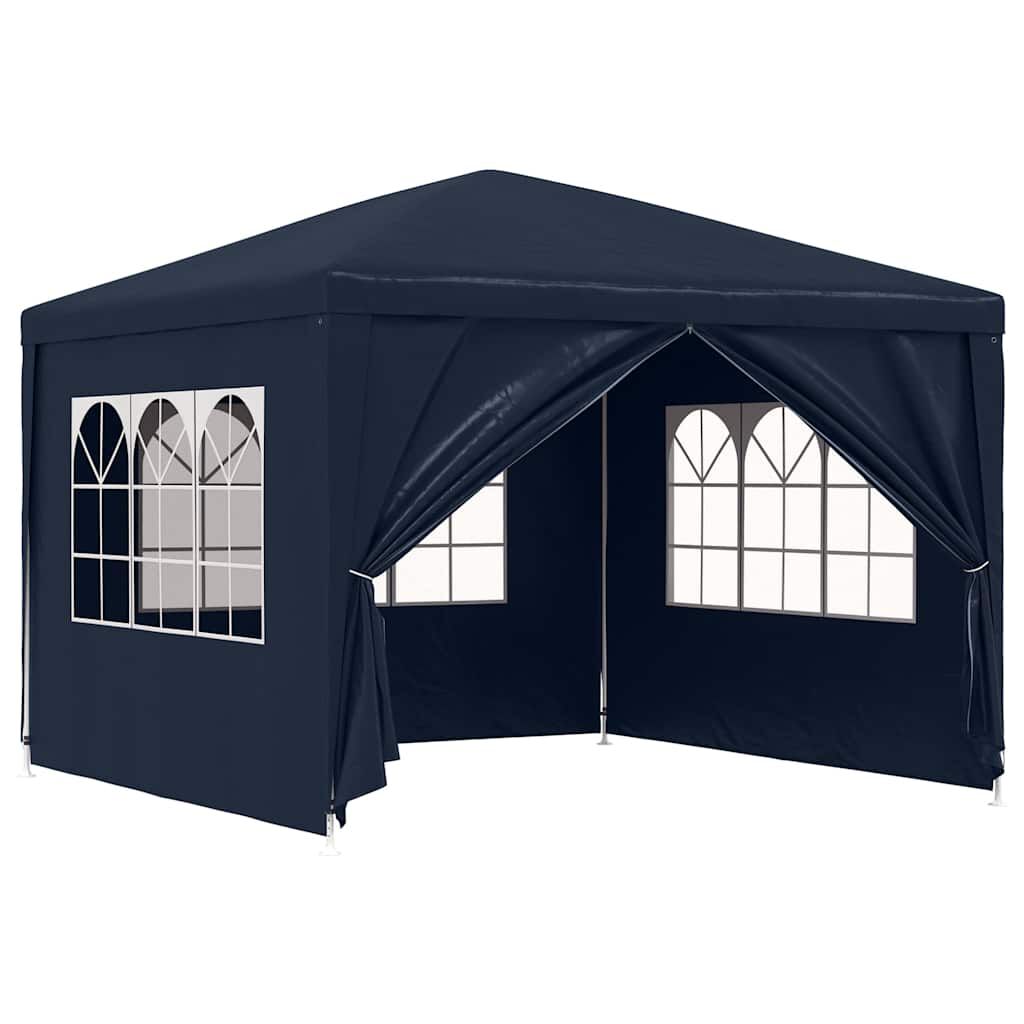 vidaXL パーティーテント 3m x 3m ネイビー vidaXL Party Tent 3x3 m Blue | vidaXL.com.au