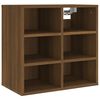 vidaXL Shoe Cabinets 2 pcs Brown Oak 52.5x30x50 cm