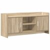 vidaXL TV Cabinet 102 x 33 x 47 cm Sonoma Oak Engineered Wood
