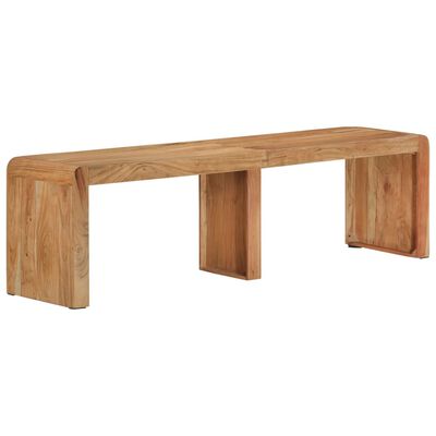vidaXL Bench 160x38x45 cm Solid Wood Acacia