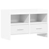 vidaXL TV Cabinet 71.5 x 33 x 47 cm White Engineered Wood