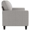 vidaXL 3-Seater Sofa Light Grey 180 cm Fabric