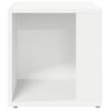 vidaXL Side Table White 33x33x34.5 cm Engineered Wood