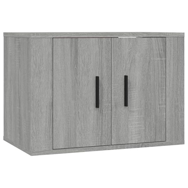 vidaXL 5 Piece TV Cabinet Set Grey Sonoma Engineered Wood