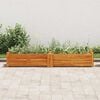 vidaXL Garden Raised Bed Acacia Wood 150x30x25 cm