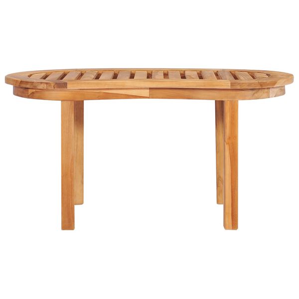 vidaXL Coffee Table 90x50x45 cm Solid Teak Wood
