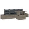 vidaXL Garden Sofa Set 5 pcs Grey 100 x 55 x 73 cm