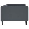 vidaXL Day Bed without Mattress Dark Grey 90x190 cm Velvet