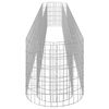 vidaXL Gabion Raised Bed Galvanised Iron 400x50x50 cm