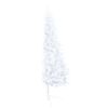 vidaXL Artificial Half Pre-lit Christmas Tree with Ball Set White 120 cm