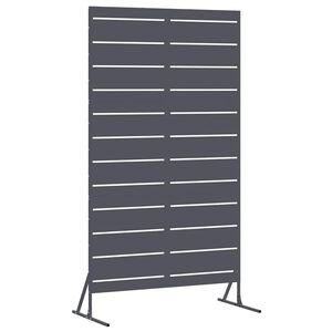 vidaXL Privacy Screen 100 x 50 x 180 cm Steel Anthracite