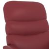 vidaXL Stand up Chair Wine Red Faux Leather