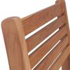 vidaXL Garden Chairs 4 pcs with Cream Cushions Solid Teak Wood