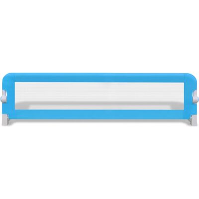 vidaXL Toddler Safety Bed Rail 150 x 42 cm Blue