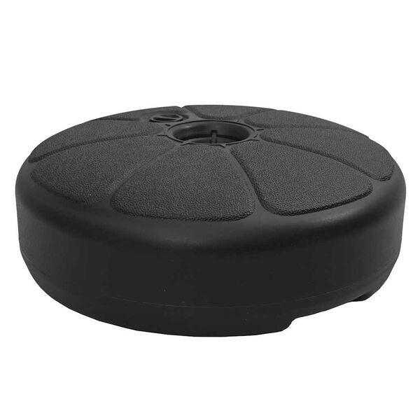 vidaXL Umbrella Base Sand/Water Filled 15 L Black