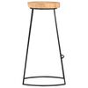 vidaXL Bar Stools 2 pcs Solid Acacia Wood