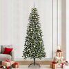 vidaXL Artificial Christmas Tree with 300 LEDs with Stand Green 240 cm