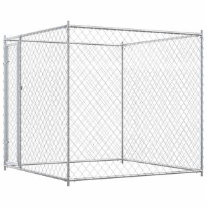vidaXL Outdoor Dog Kennel 193x193x185 cm