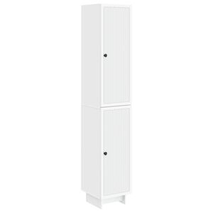 vidaXL Cabinet Set 2 pcs White Engineered Wood