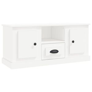 vidaXL TV Cabinet White 100x35.5x45 cm Engineered Wood