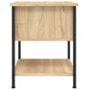 vidaXL Bedside Table Sonoma Oak 34x35.5x45 cm Engineered Wood