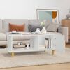 vidaXL Coffee Table White 90x50x40 cm Engineered Wood