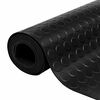 vidaXL Floor Mat Black 1 x 5 m Rubber