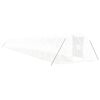 vidaXL Greenhouse with Steel Frame White 72 m&sup2; 24x3x2 m