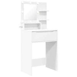 vidaXL Bedroom Dressing Tables White 80 x 39.6 x 135 cm