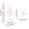 vidaXL Wooden Christmas Tree with Stand Natural 75 cm Solid pine wood