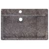 vidaXL Sink Grey 58x39x10 cm Marble