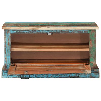 vidaXL Shoe Storage Bench Solid Reclaimed Wood