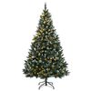 vidaXL Artificial Christmas Tree 300 LEDs 240 cm