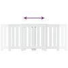 vidaXL Radiator Cover White 205x21.5x83.5 cm Engineered Wood