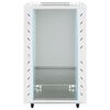 vidaXL 18U Network Cabinet with Swivel Feet 19" IP20 60x60x100 cm