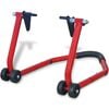 vidaXL Motorcycle Front Stand Red