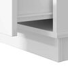 vidaXL Bedside Cabinet 2 pcs White 50 x 34.5 x 50 cm Engineered wood