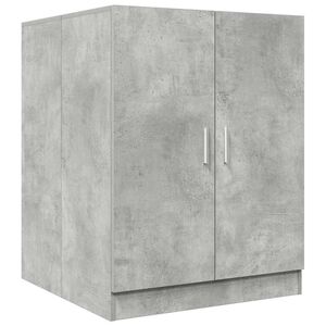 vidaXL Washing Machine Cabinet Concrete Grey 70.5x71.5x91.5 cm