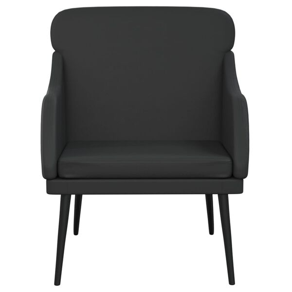 vidaXL Armchair Black 63x76x80 cm Faux Leather