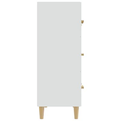 vidaXL Sideboard White 70x34x90 cm Engineered Wood