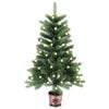 vidaXL Artificial Pre-lit Christmas Tree 65 cm Green