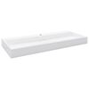 vidaXL Wash Basin 120x46x11 cm Mineral Cast/Marble Cast White