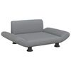 vidaXL Dog Bed Light Grey 70x45x28 cm Fabric