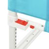 vidaXL Toddler Safety Bed Rail Blue 200x25 cm Fabric