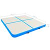 vidaXL Inflatable Gymnastics Mat with Pump 200x200x20 cm PVC Blue